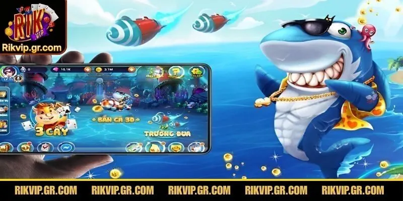 Hệ sinh thái các loại cá trong bắn cá RIKVIP đa dạng