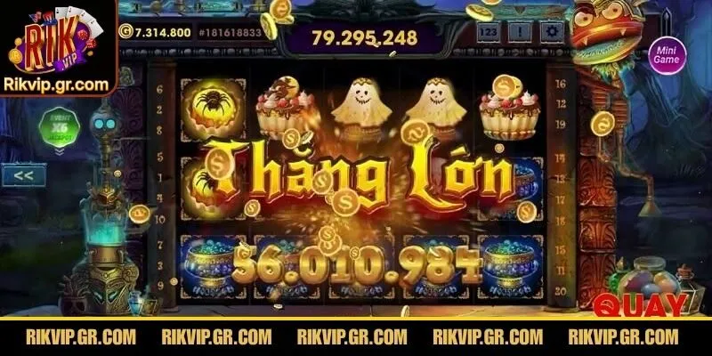 Theo dõi các vòng quay để canh thời gian nổ lớn