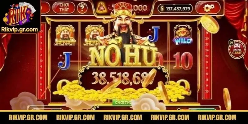 Nổ hũ jackpot RIKVIP tích luỹ dần theo tiền cược